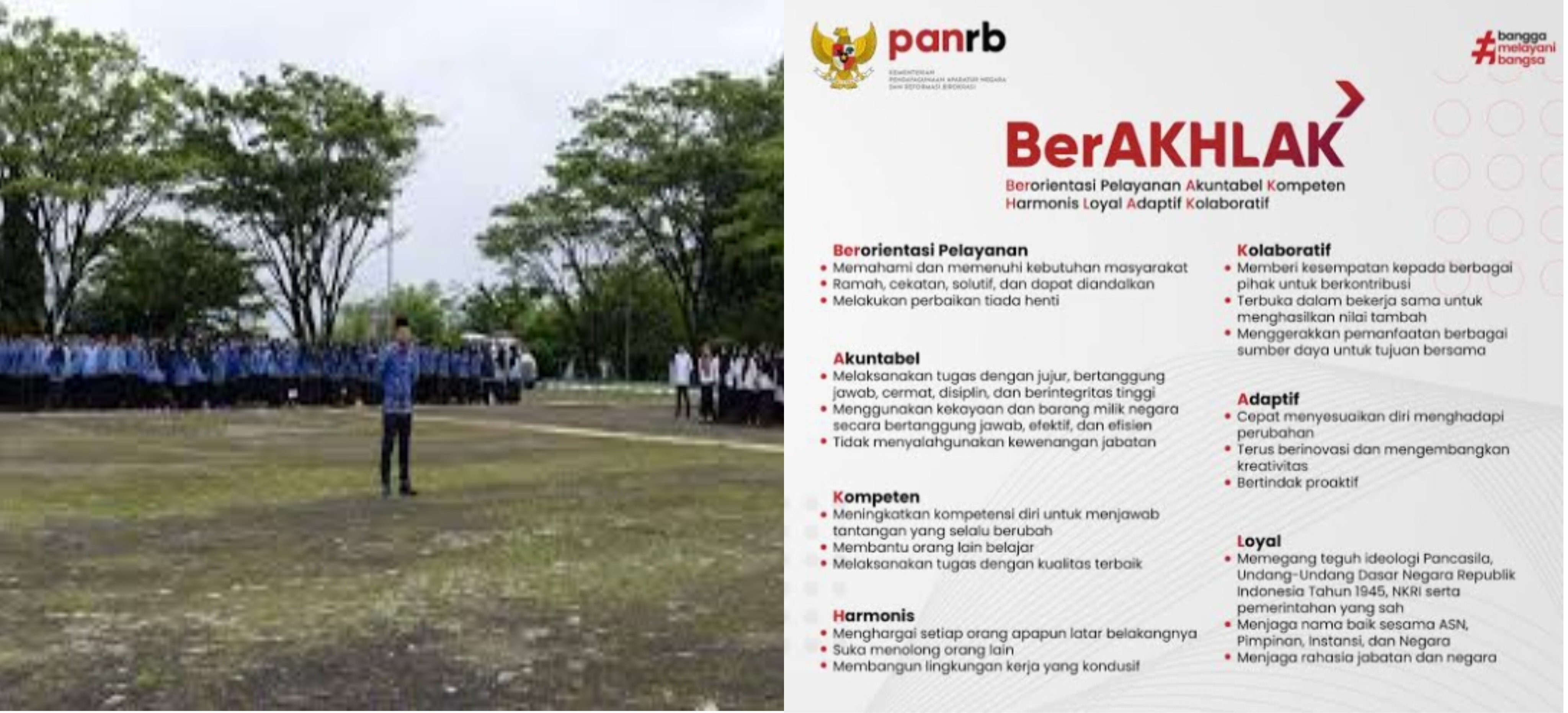 Surat Edaran Apel Gabungan Bulan April Tahun 2025 Pemerintah Kabupaten Lebong 
